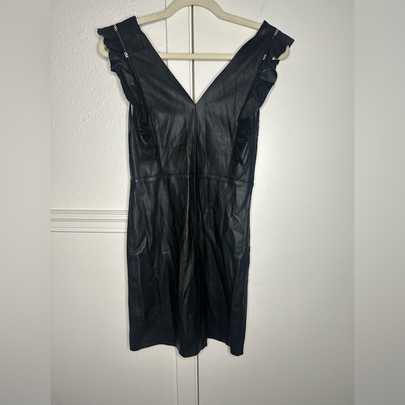 ZARA Faux leather dress Size S - Picture 5 of 10